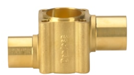 N404-8377 Danfoss TE12/20 ventielhuis  | ODF 7/8" x 1 1/8" | Recht